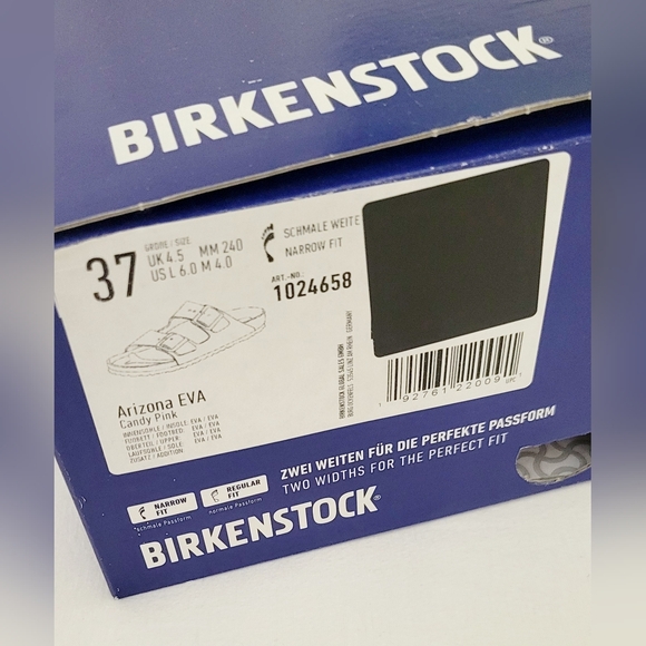 *SOLD* Birkenstock Barbie Arizona Eva Slip-On Pink Sandals Women's Size 37 US 6 - Picture 16 of 16